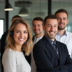 Team Support bei Transit Maut Service